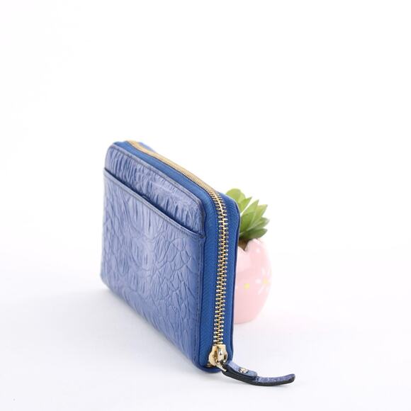 Kate Spade Cobalt Croc Wallet - Picture 3 of 12